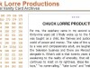ChuckLorre.com Screenshot